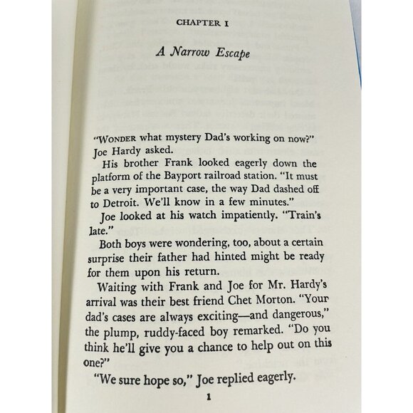 Hardy Boys Book #3 The Secret of the Old Mill Printing Vintage Hardcover Book - Picture 10 of 12